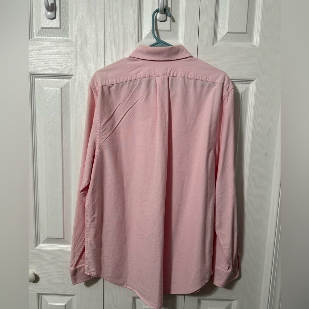 Five Four x Poggy The Man XL Darrick Oxford Shirt Pink Button Up Long Sleeve - Picture 10 of 11